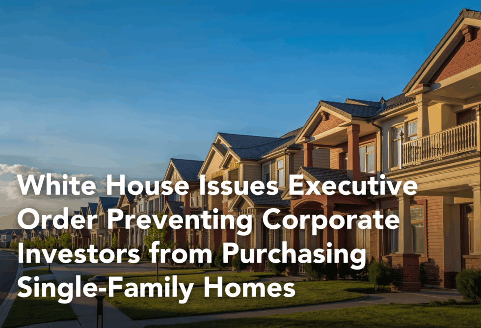 An executive order was issued preventing large institutional investors from purchasing single-family homes in the US. <a href="/CAIsocial/">Community Associations Institute</a>'s Federal Legislative Action Committee is evaluating impacts &amp; next steps for the community association housing model advocacy.caionline.org/corporate-inve… #WeAreCAI