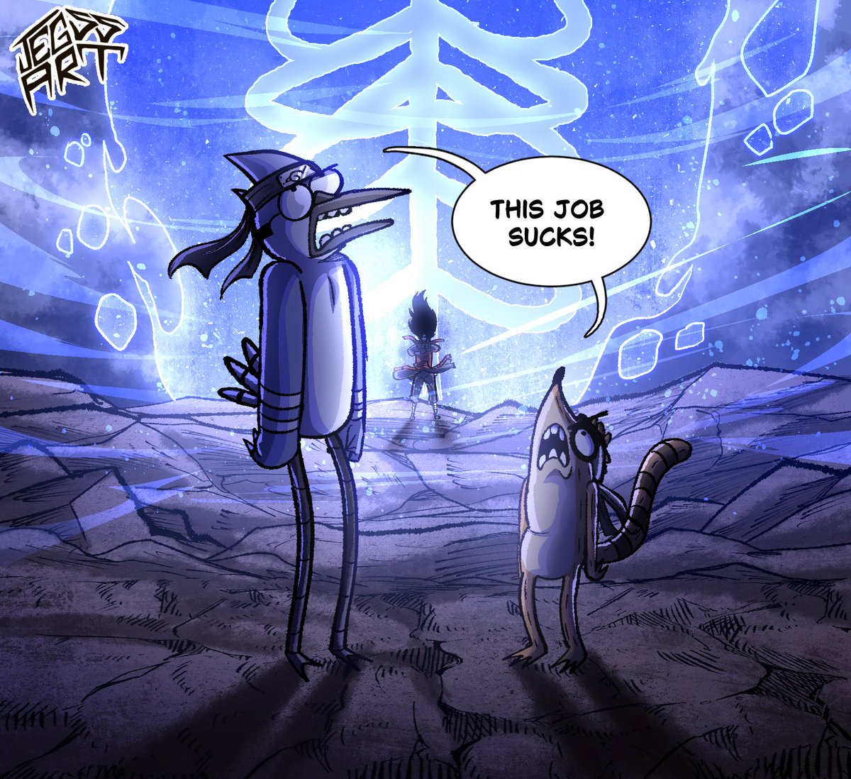 JegssArt's tweet image. Worst job ever (2/4)