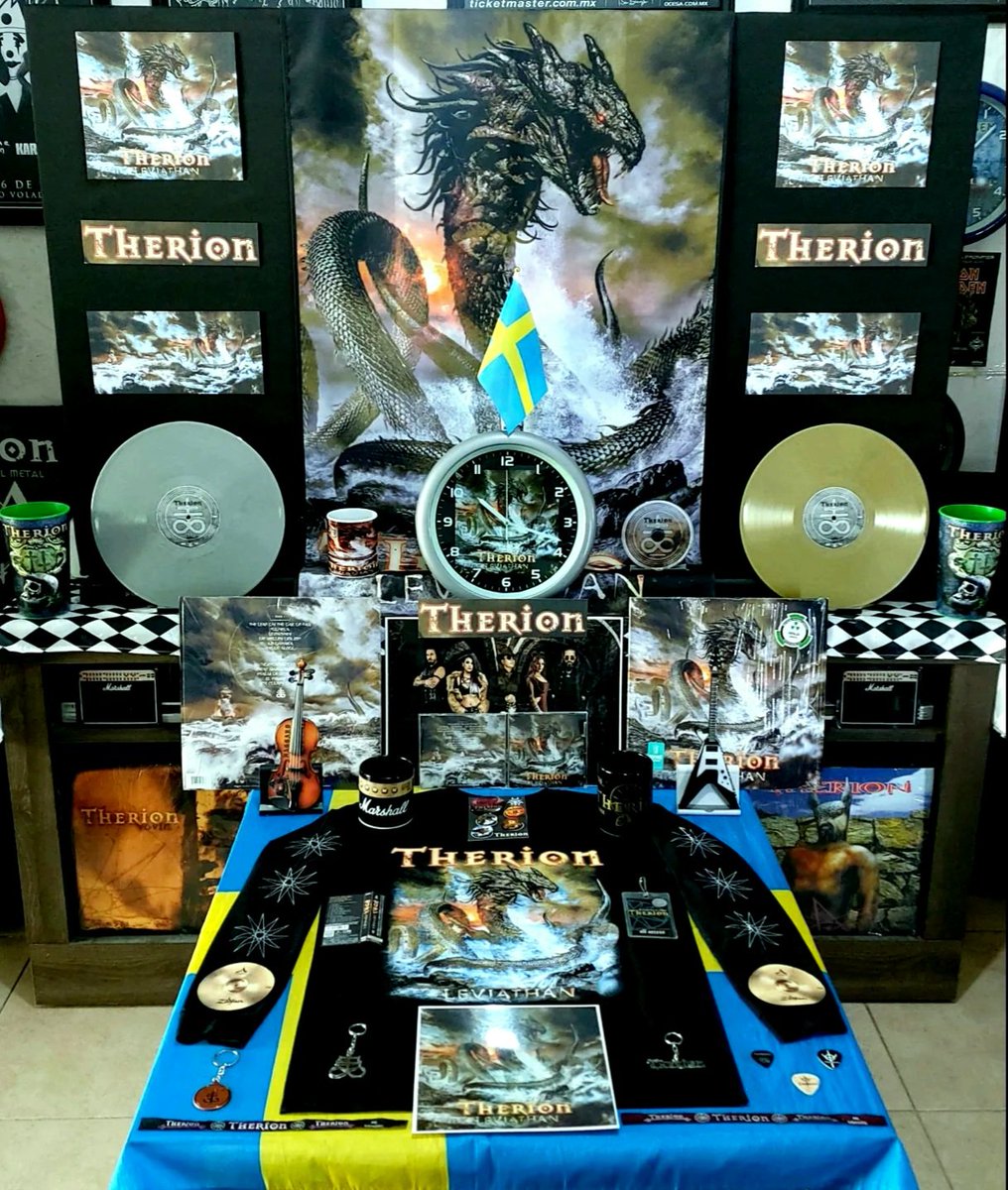 𝑻𝑯𝑬𝑹𝑰𝑶𝑵 - "𝑳𝒆𝒗𝒊𝒂𝒕𝒉𝒂𝒏" 🜏 🇸🇪

“Leviathan” marks THERION's return to the path of epic Symphonic Metal that has given them so much popularity in the last 25 years. 🎼🎻🎻🎹🎸📯

𝑯𝒂𝒑𝒑𝒚 5𝓉𝒽 𝑨𝒏𝒏𝒊𝒗𝒆𝒓𝒔𝒂𝒓𝒚 𝑳𝒆𝒗𝒊𝒂𝒕𝒉𝒂𝒏 🜏 🎂

'LEVIATHAN' 🐲 💧🌊⚓🚢