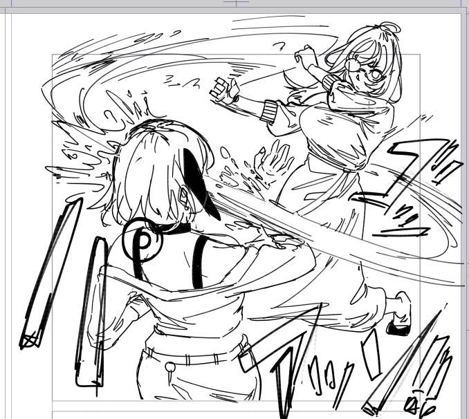 3Dデッサン人形の使い方がうまくなりました 