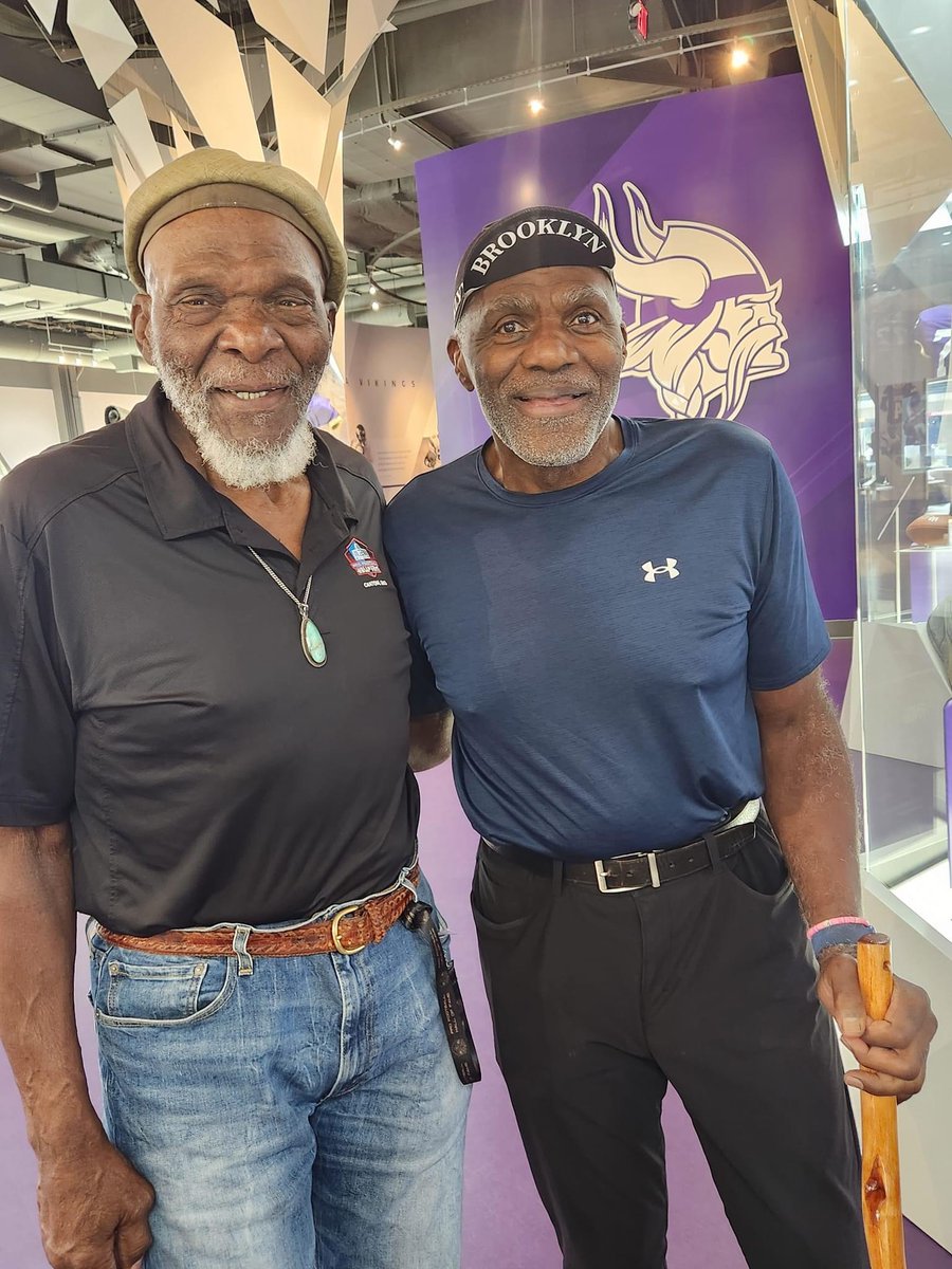 Me and Alan Page. Brothers for life!