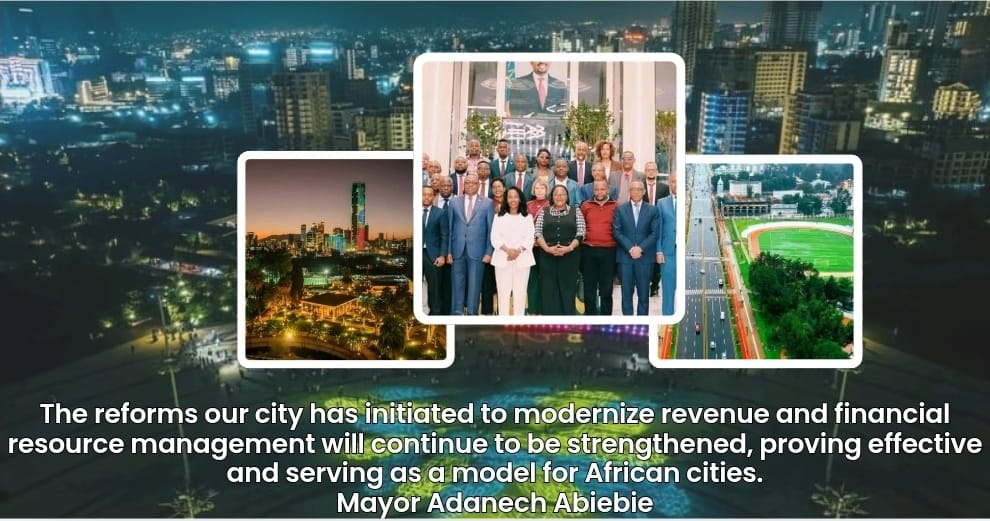 MusemaMusaso's tweet photo. The reforms our city has initiated to modernize revenue and financial resource management will continue to be strengthened, proving effective and serving as a model for African cities.

Mayor Adanech Abiebie
#UNECA #Addisababa https://t.co/ML6xMTZzF9