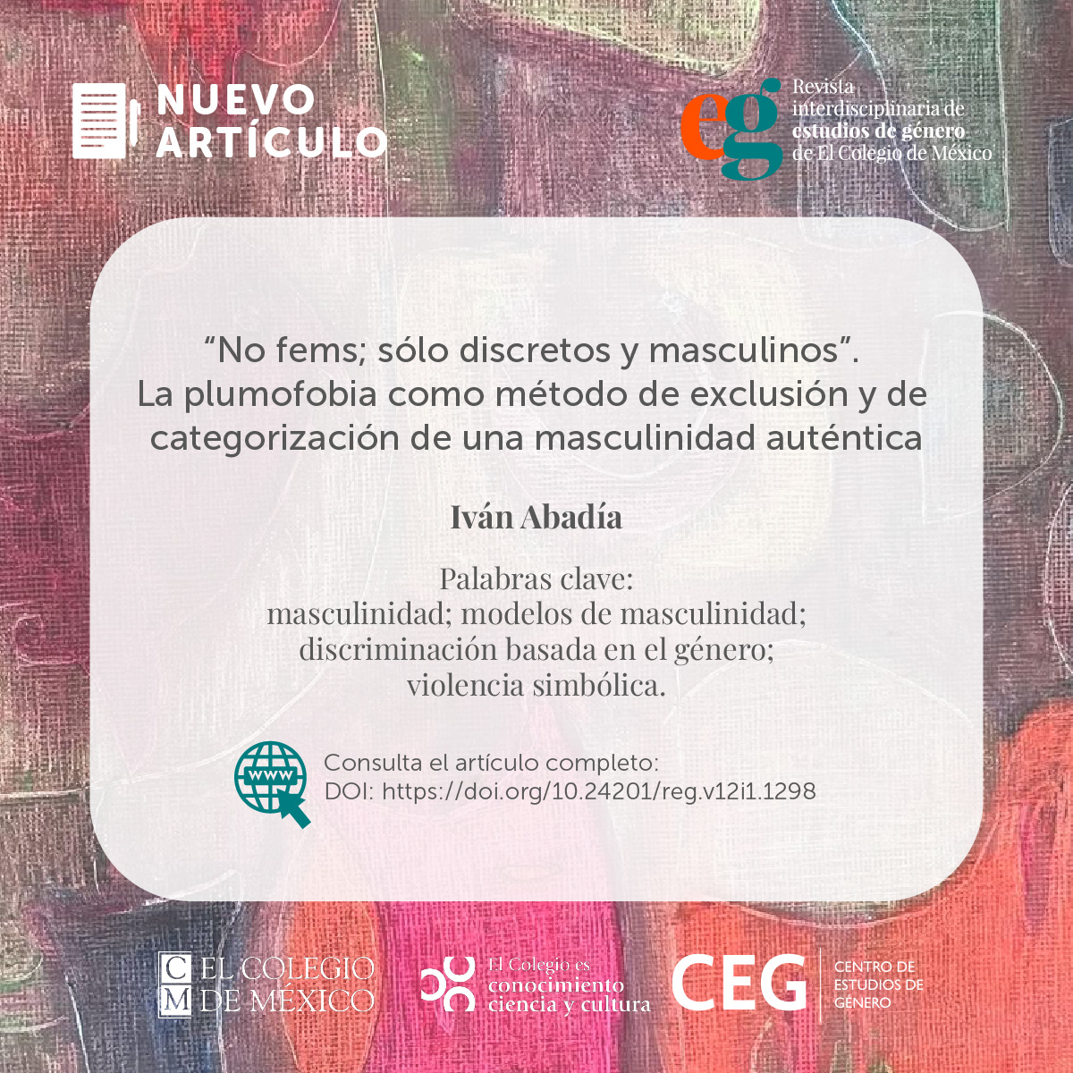 Revista Estudios de Género tweet media