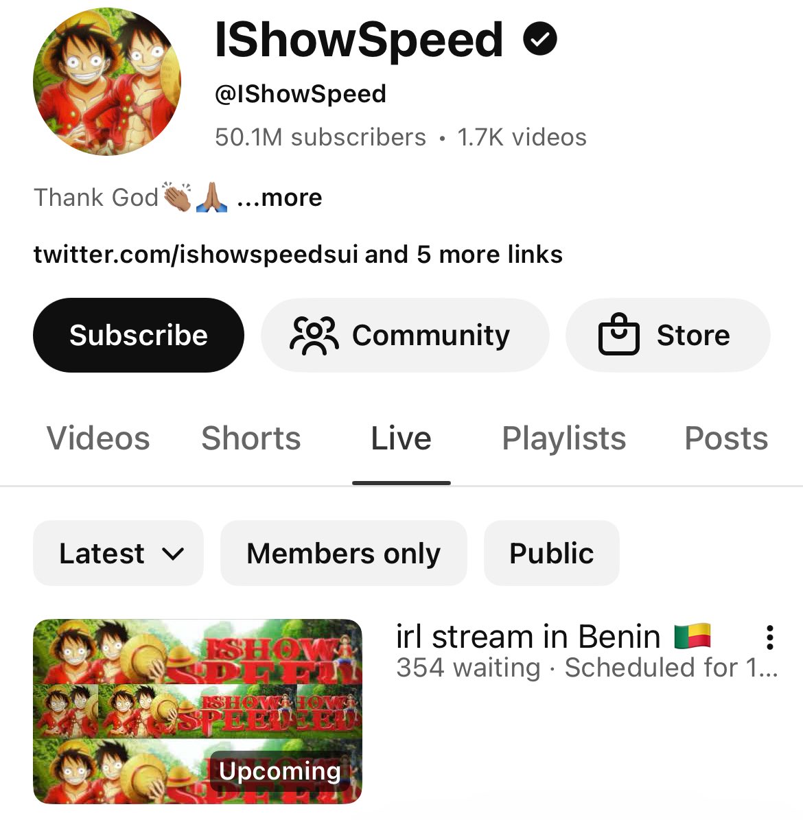 PulseNigeria247's tweet image. Speed won’t do a second day stream in Nigeria. ❌ He’s currently enroute Benin to continue his Africa Tour. 

Meanwhile, he spent three days in South Africa.