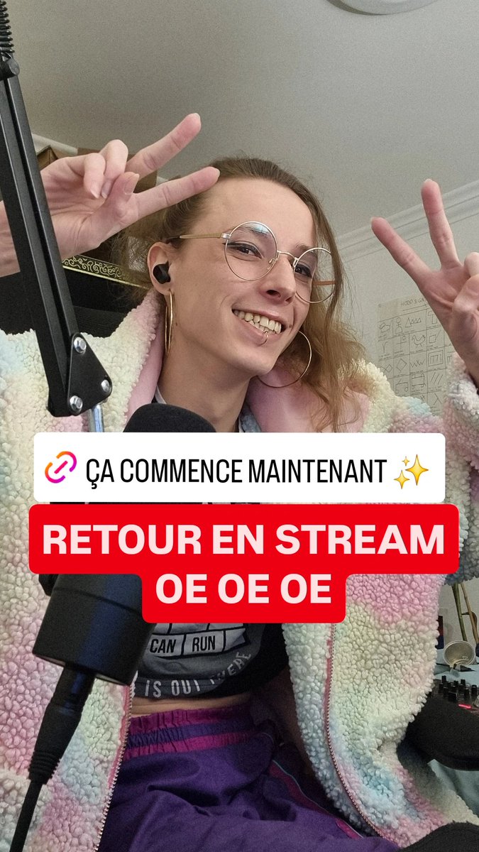 De retour sur les ondes ✨✨✨