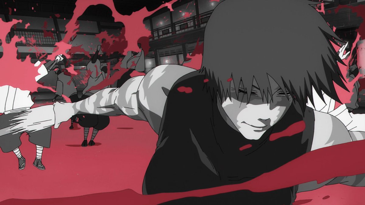 iD7nez's tweet photo. The fight scene shows clear references to Kill Bill.
#jujutsukaisen https://t.co/5fjY5b3I9E
