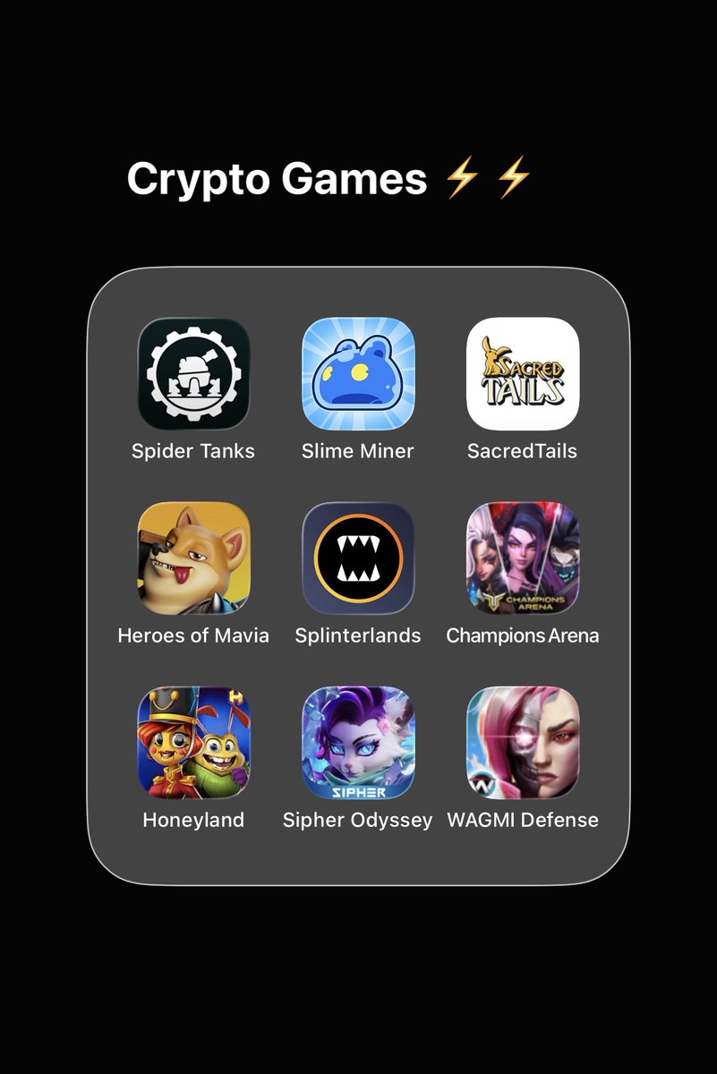 We heard you loud and clear! We've just added even more crypto mobile games to the collection.

What's still missing? Drop your screenshots below and tell us the hidden gems you're playing. 💬