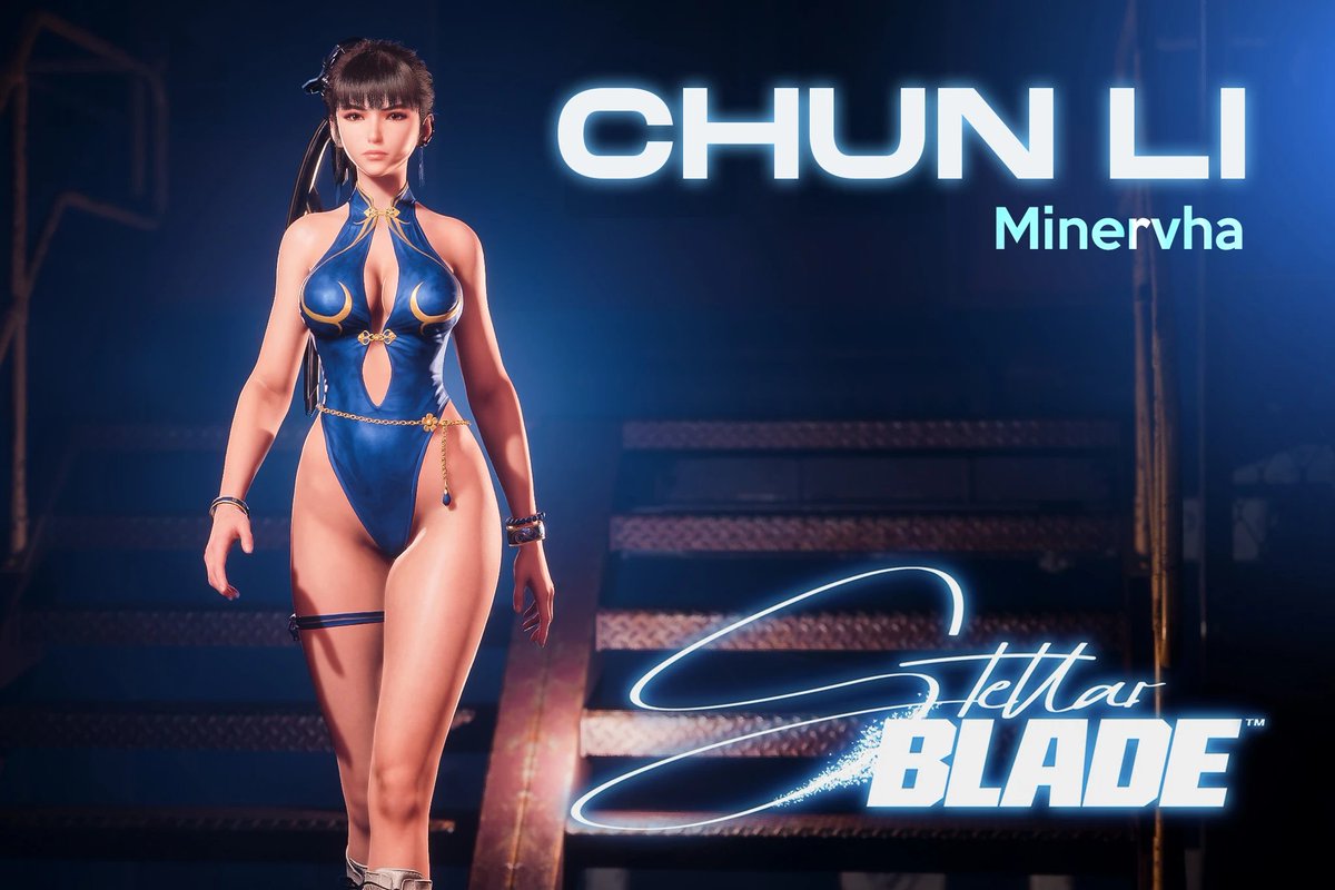 AyakaMods's tweet photo. Chun Li Bathing Suit is now available on AyakaMods!

Eve has become Chun Li cosplay from Street Fighter to fight against a monster!

She is really beautiful. Also will you be with her together? https://t.co/B5KDchcXo8