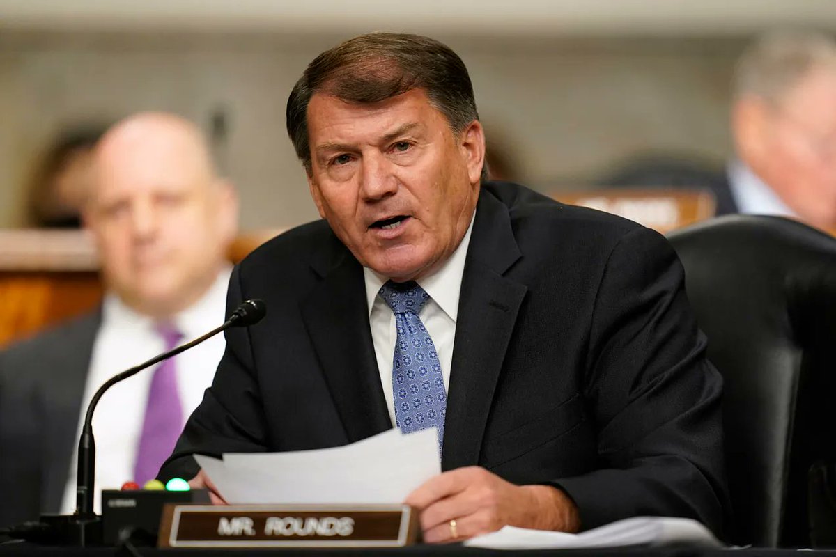 South Dakota Sen. Mike Rounds launches 2026 re-election bid

Campaign launch follows President Donald Trump's endorsement of Republican senator for third term on Capitol Hill

Story: thedakotascout.com/p/south-dakota…