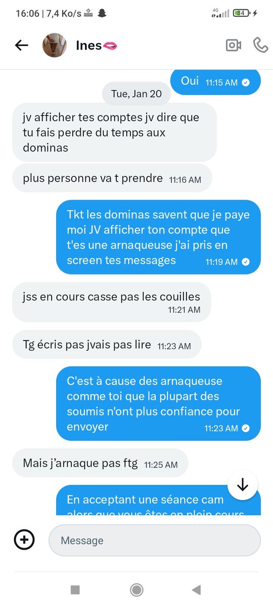 liosacrer's tweet photo. Donc comme j'ai cramé cette arnaqueuse elle veut me faire passer pour un fake qui ne paye pas les dominas , pas de chance car les dominas savent que j'envoie et là j'ai plus besoin d'aller voir ailleurs car je suis pleinement satisfait de ma reine Jass https://t.co/dLhbRgebzt