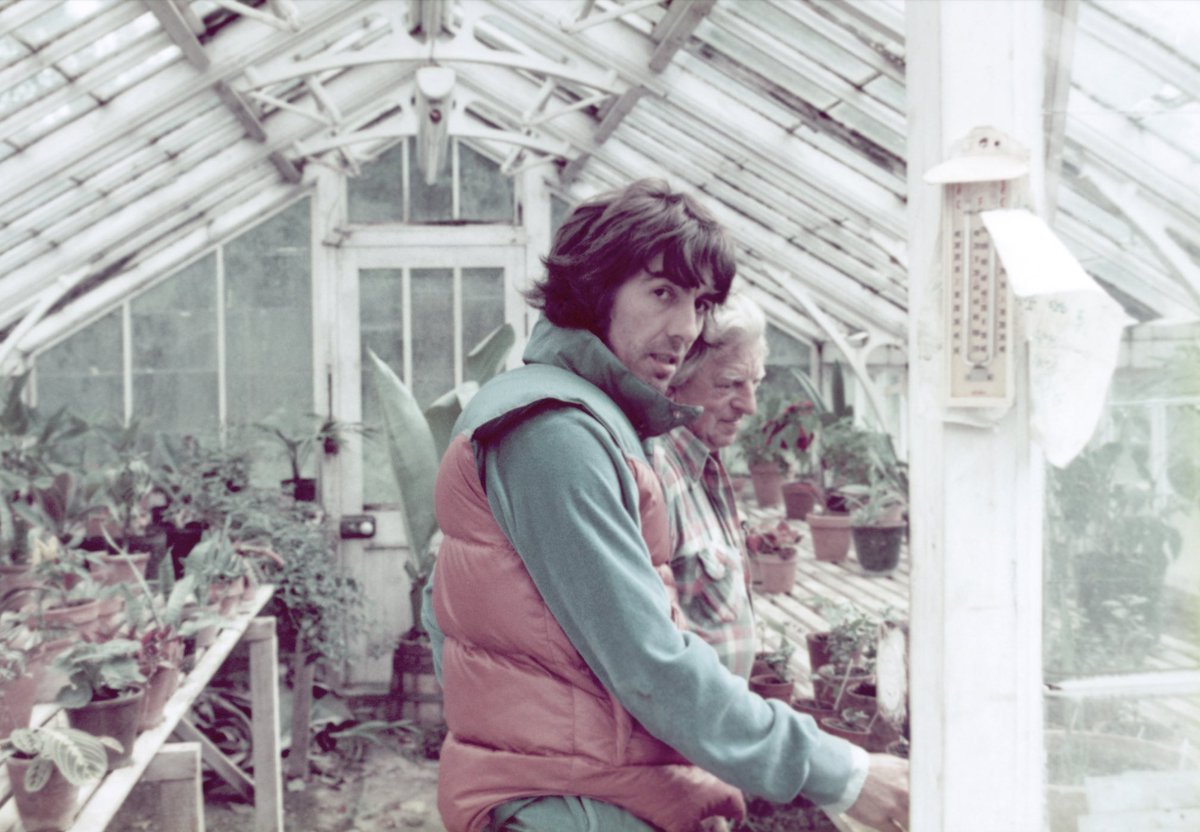 “Gardening is a real passion; I love being close to nature. It makes me feel very peaceful.” - George Harrison

Watch the Finn Wolfhard directed stop-motion video for “Give Me Love (Give Me Peace On Earth)” taking viewers through the gardens of Friar Park with George now.