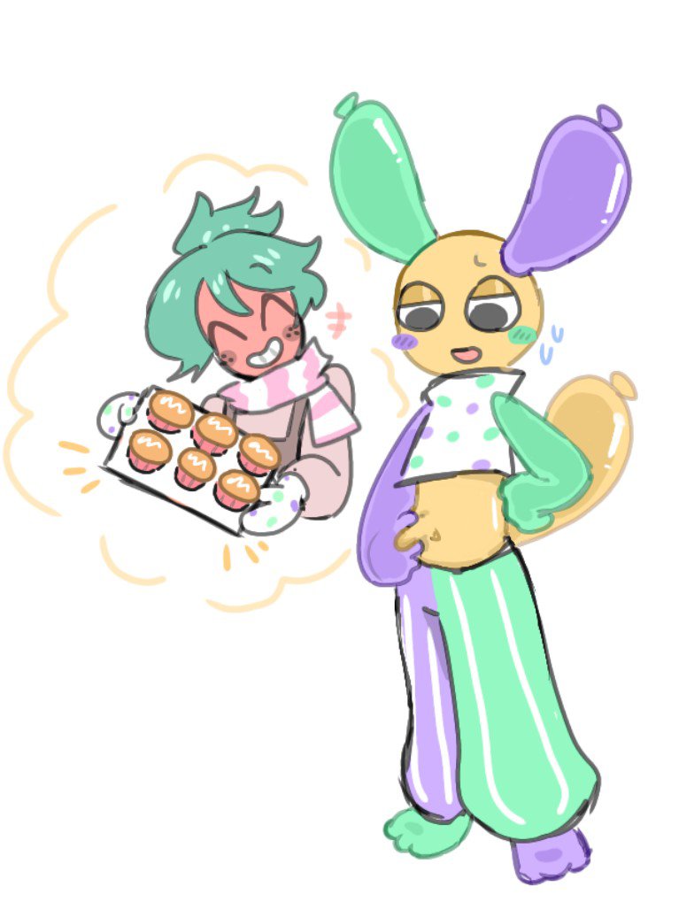 #berryfunny #dandysworld 
吃太多甜點啦>⁠▽<