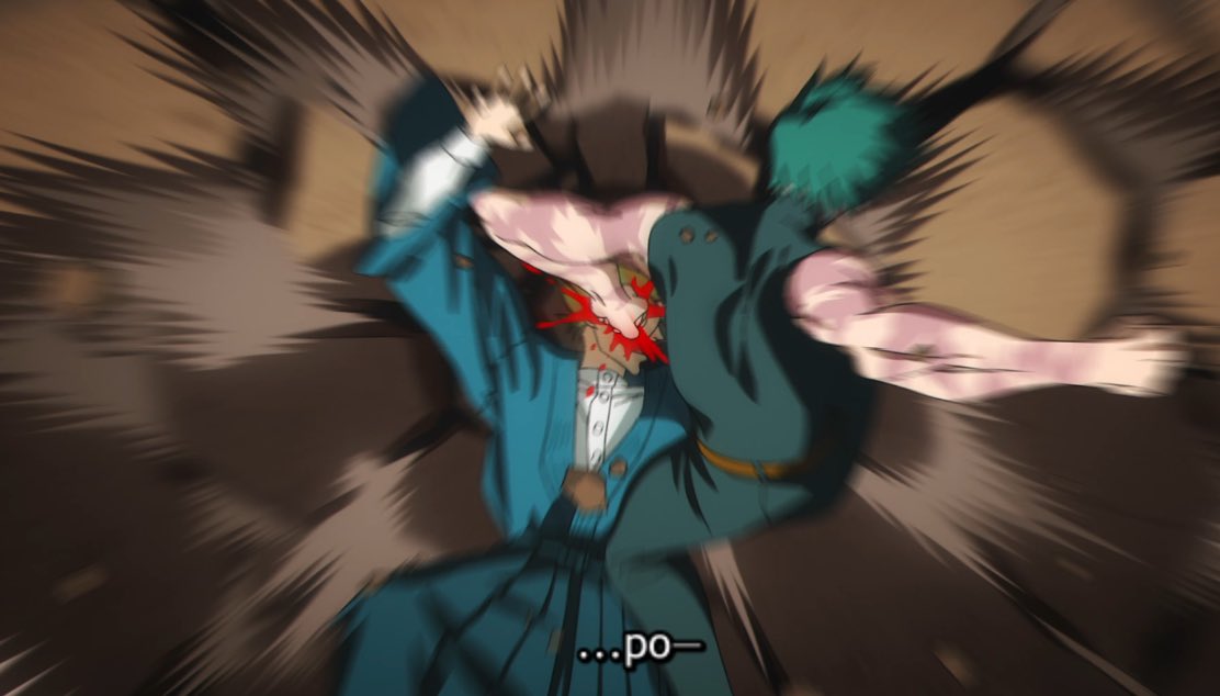 milkkotsu's tweet photo. EVERY FUCKING ANGLE MAPPA HATED HIS ASS https://t.co/M8z7OwHO9U