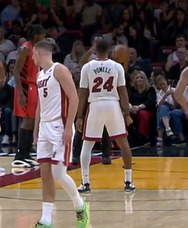 Bam Adebayo has nicknamed his teammate Norman Powell “wishbone” since “Norm could close his legs and still fit a basketball through them.” 💀💀💀

(via <a href="/FredKatz/">Fred Katz</a>, h/t @heatvshaters)