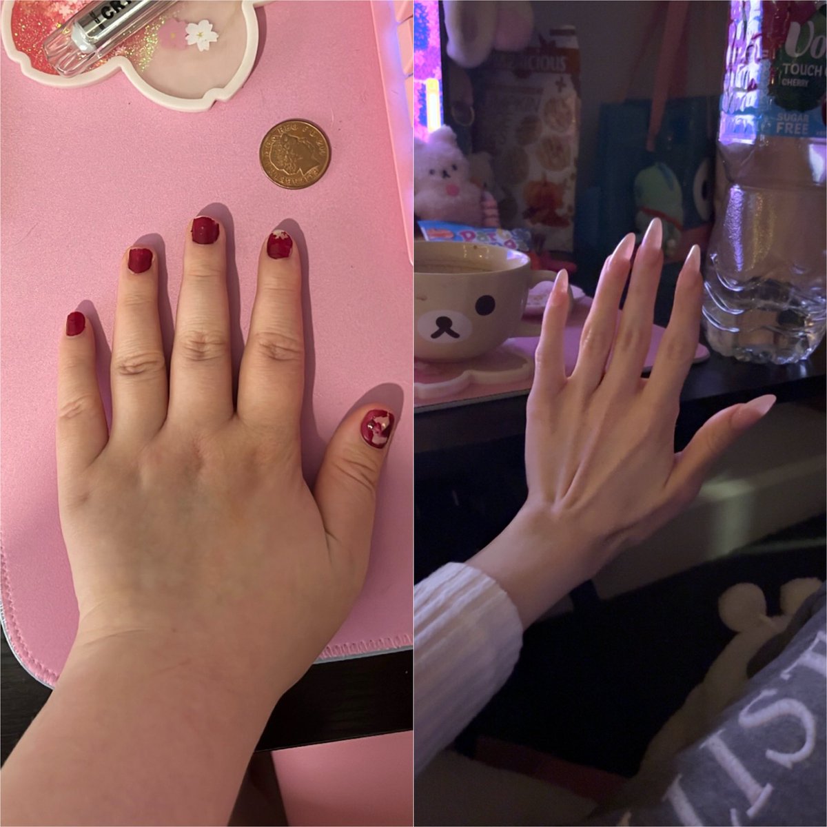 p0achersprid3's tweet image. My hands used to be one of my biggest insecurities