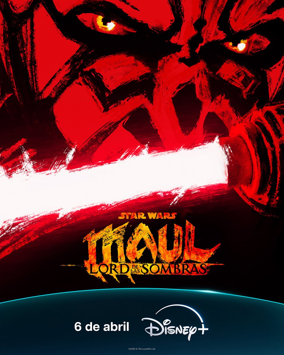 "Te mostraré la galaxia tal y como es"

#Maul: Lord de las Sombras, estreno con doble episodio el 6 de abril en #DisneyPlus.