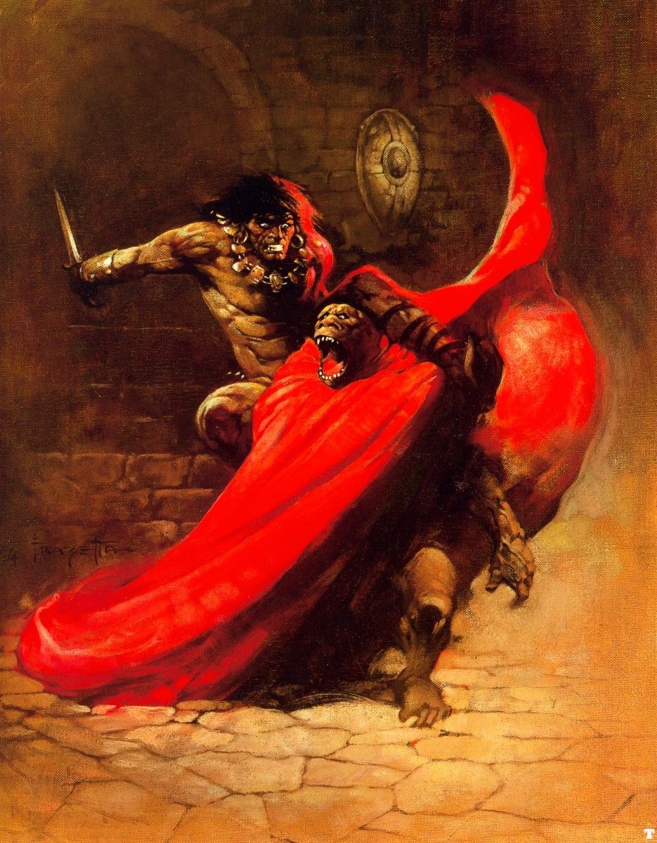 PaladinSlash's tweet photo. @razorfist > Why do boys hate reading?
Because you make us read pretentious tripe such as Catcher in the Rye or The Crucible instead of Tower of the Elephant or Rogues in the House. Throw this picture in a US literature book, they’ll want to read that. https://t.co/vdKXucxqtU
