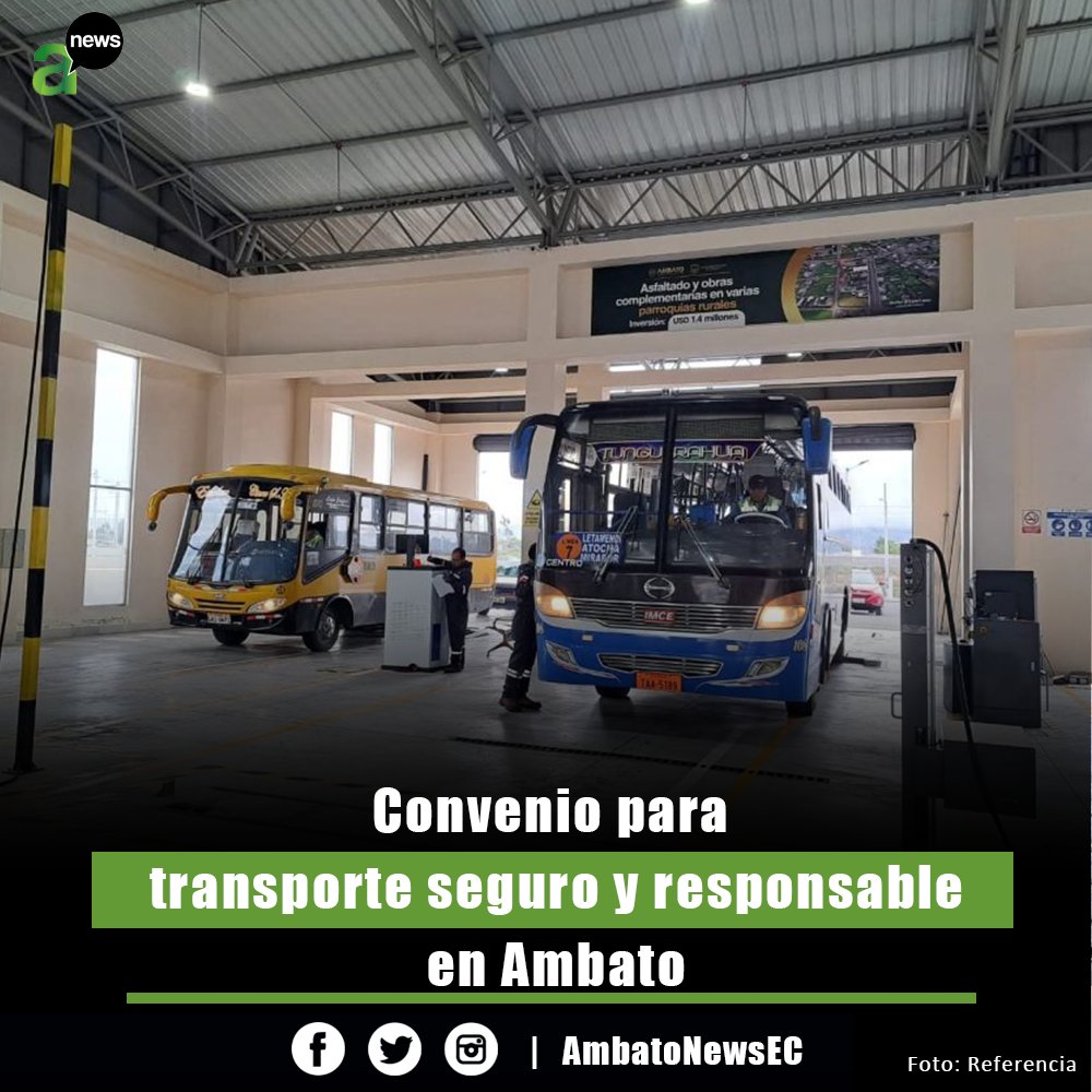 Con la firma del Convenio de Cooperación Interinstitucional entre el Gobierno Autónomo Descentralizado Municipalidad de Ambato y las cooperativas de transporte público que operan en el cantón, se dio un paso firme para garantizar que cada taxi convencional circule en óptimas