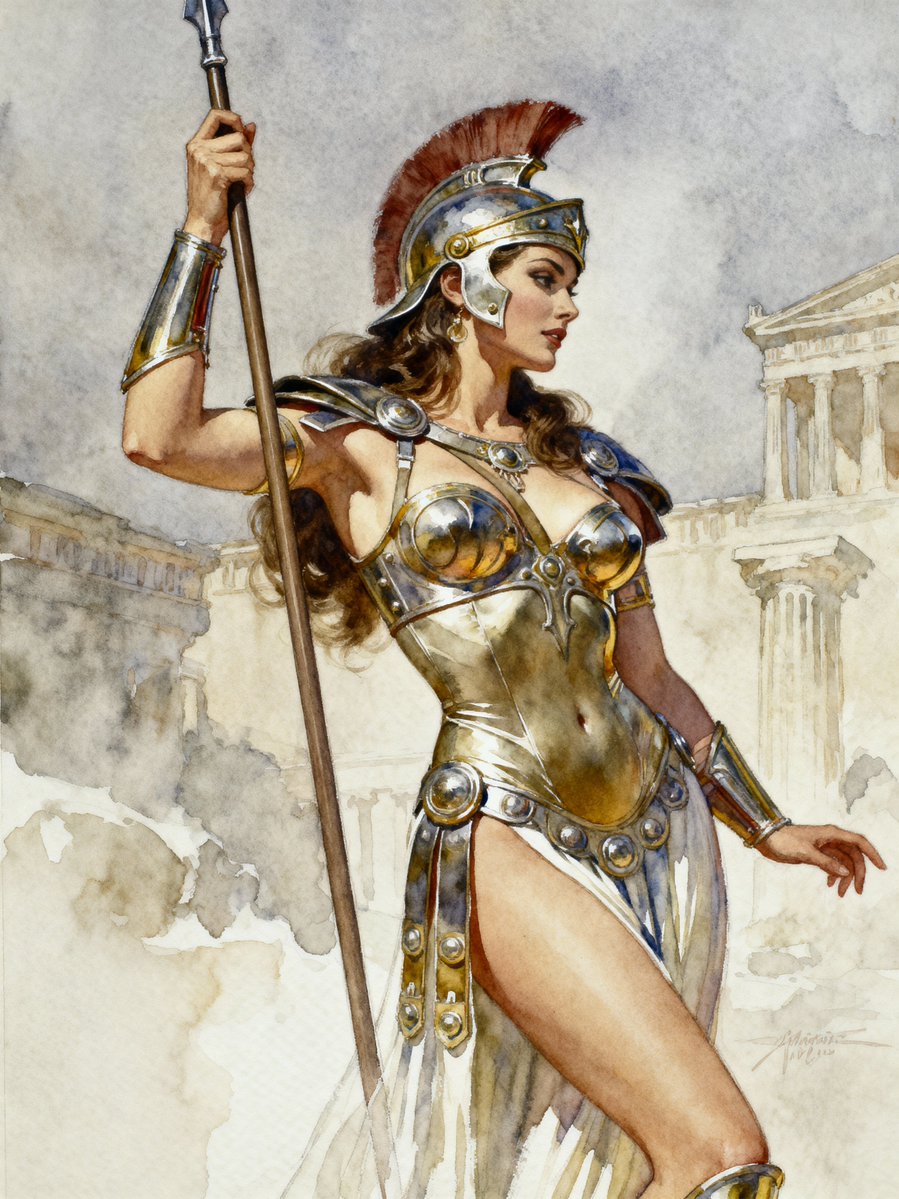 From the "Glam Warriors" series