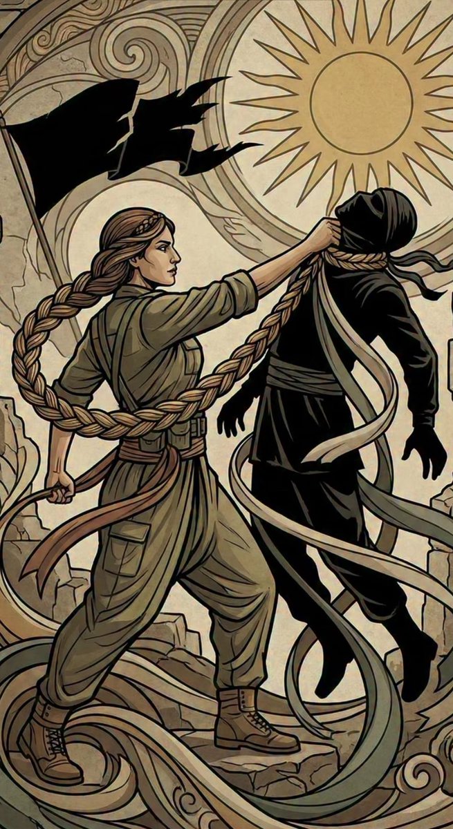 Bernaatektas's tweet image. We keziyek birî bi mîlyona kezî hene…#RojavaDefend