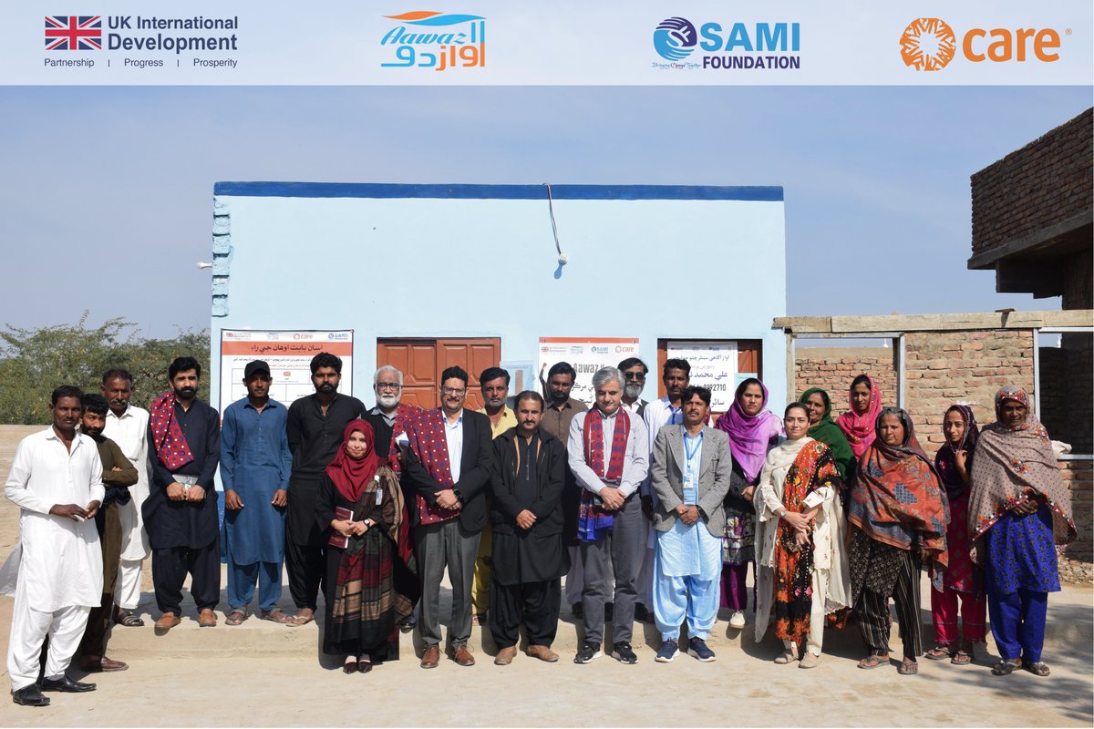 Sami_Foundation's tweet photo. Sami Foundation facilitated a visit of a delegation from FCDO and @CAREPakistan_ to Badin under the Aawaz II Programme. During the visit, the delegation engaged with Aawaz Aagahi Center Resource Persons, Village Forum members, SIGs, and community change makers. https://t.co/wkyCYIfoUn