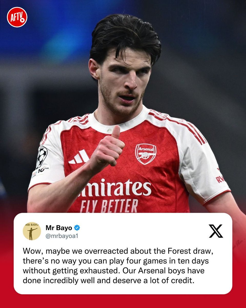 AFTVMedia's tweet image. 📍 Away at Portsmouth: ✅
📍 Away at Chelsea: ✅
📍 Away at Nottingham: ➖
📍 Away at Inter: ✅

Three wins and one draw from four 𝐂𝐎𝐍𝐒𝐄𝐂𝐔𝐓𝐈𝐕𝐄 away games - the boys have done an 𝐈𝐌𝐏𝐑𝐄𝐒𝐒𝐈𝐕𝐄 job and deserve huge credit 👏