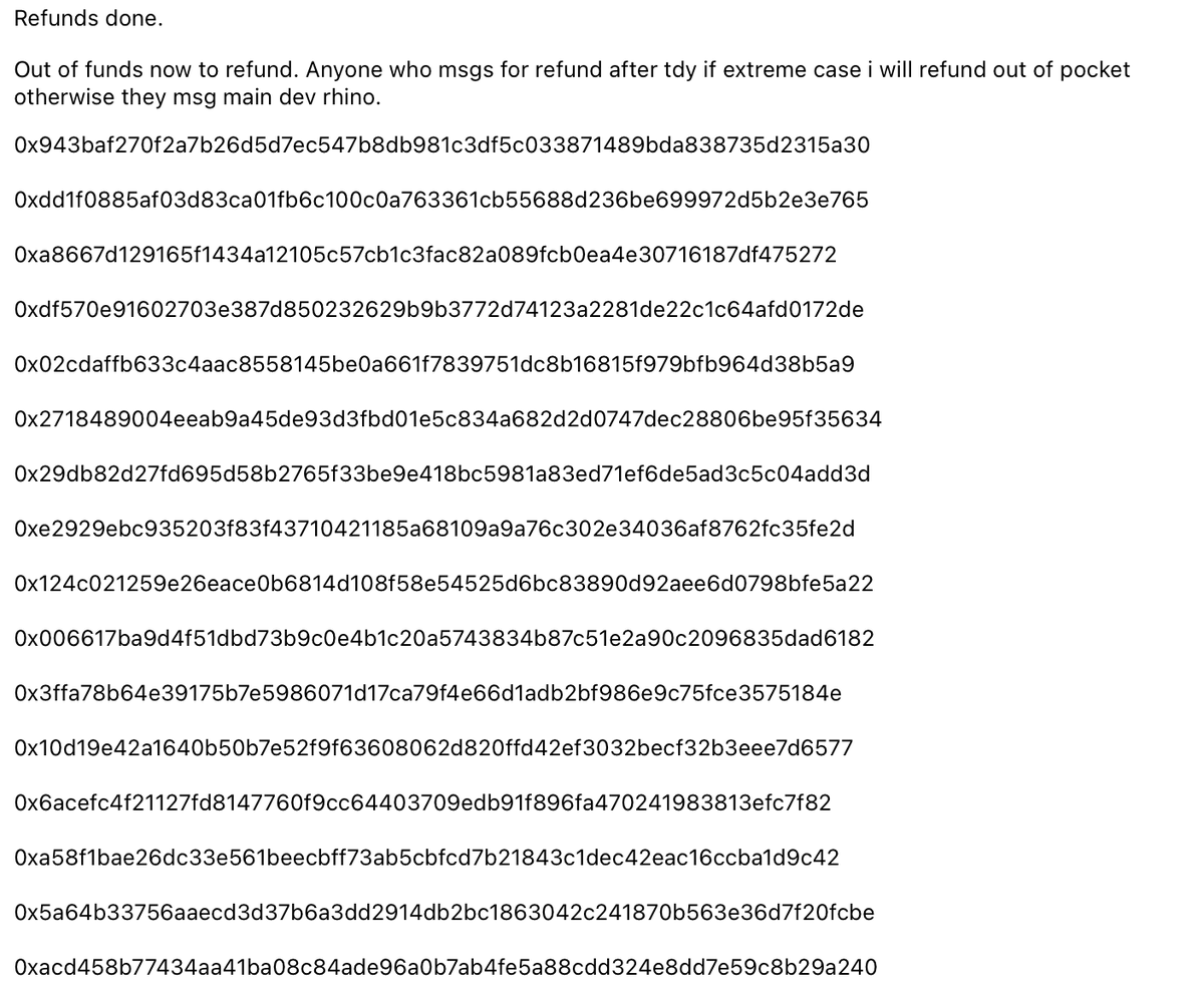 SolidProof_io's tweet photo. @Maj_XBT Some evidence for refunds - check your wallets! 

We are here to secure the space. 

Team, Solidproof https://t.co/ivhjME9bCL