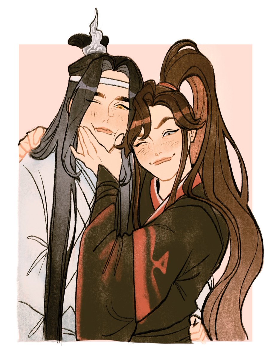 I missed them so much #wangxian