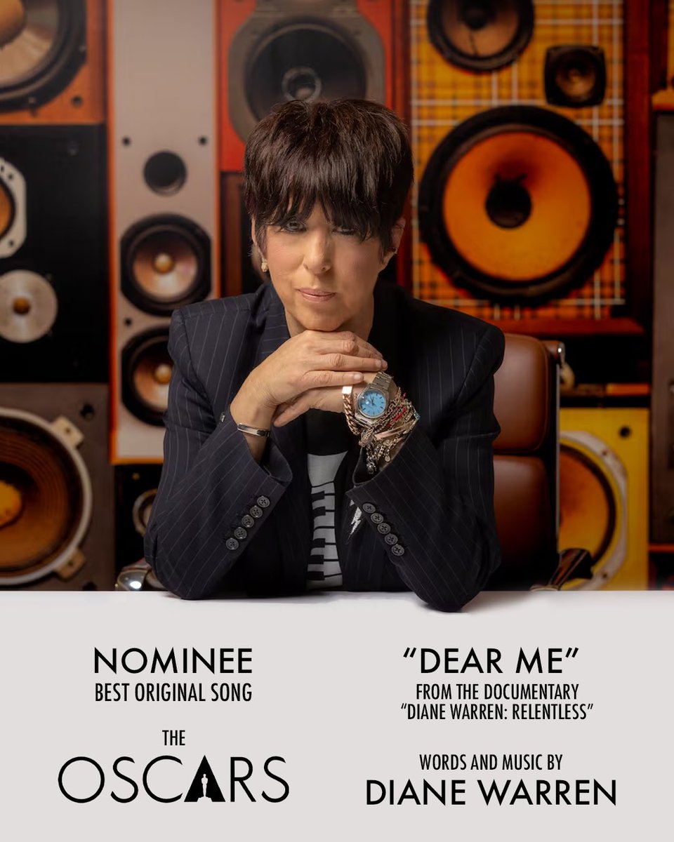 Diane_Warren's tweet image. Dear Me, when U were sitting alone in your room feeling like the world was against U could U ever imagine your grown up(not that I am!😛) self would write you a song to tell U it's going to be alright and it would be nominated for an Acadamy Award?!. Thank U everyone! ✍️🎶🎬🎼🏆