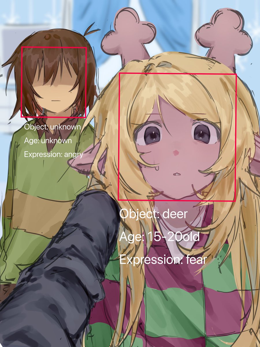 hokke195's tweet image. 틱톡필터대참사 #kriselle