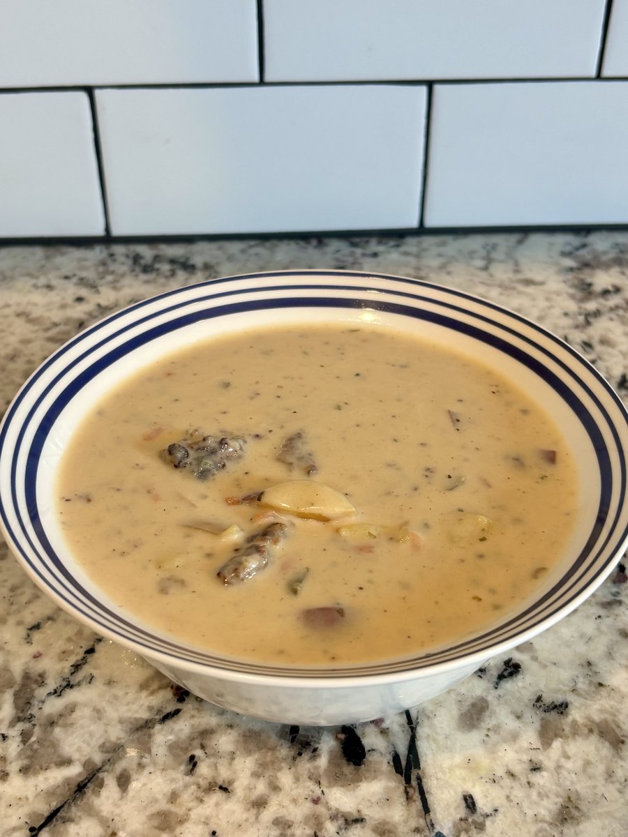 Creamy sausage and potato soup to survive the freeze!