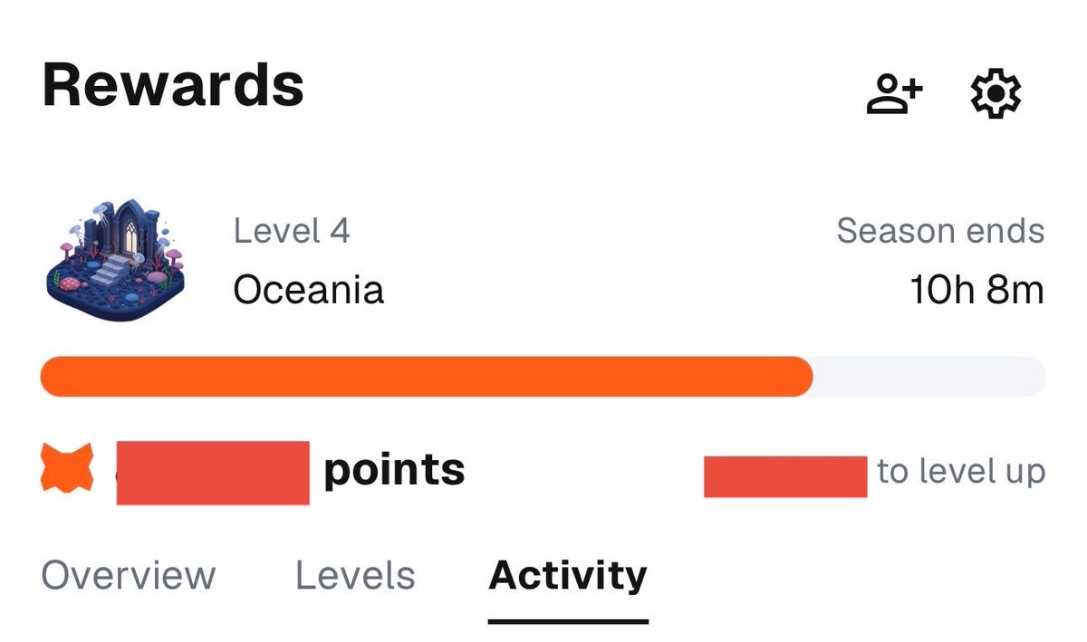 EmonCrypto2's tweet photo. ⏰ Last ~10 hours left — @MetaMask Rewards Season 1
I’m hiding my points 👀
Here’s a hint 👇
🧩 The level progress bar will be visible (intentional).
👉 Guess my exact MetaMask Season 1 points
🎯 Exact guess wins 5% of whatever rewards I receive this season
One guess per account.
Let’s see who’s really been grinding 🦊🔥
👇 Drop your guess below 👇