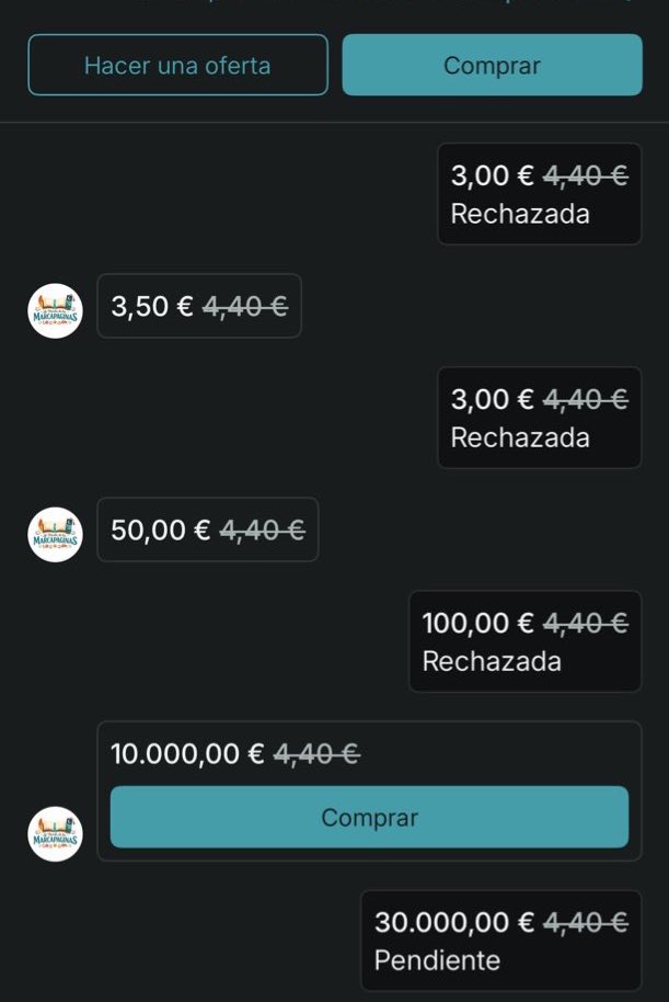 miriiiamrc's tweet image. Qué bonito es pelear en Vinted sin mediar palabra