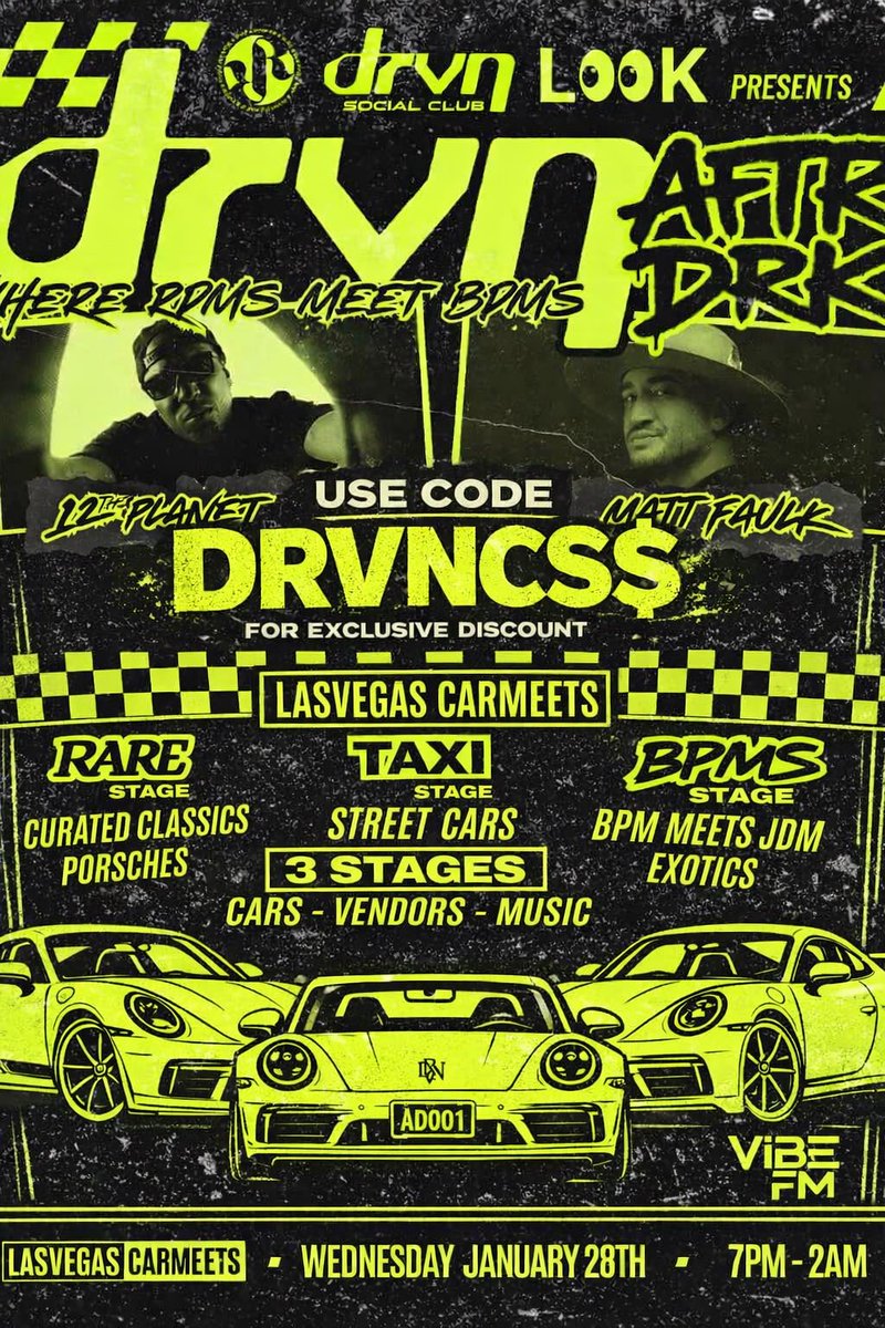 CarSlutt's tweet image. Gonna be the place to be 🔥 use our code!!!!!!           DRVNCS$