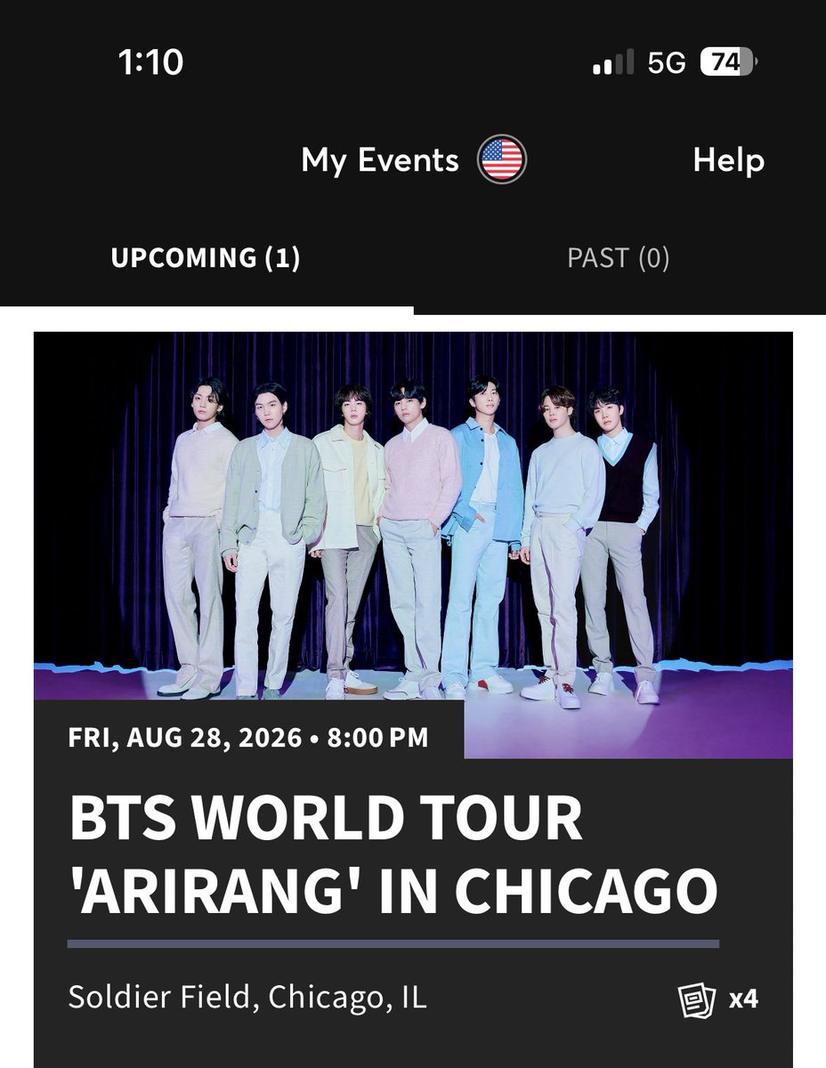 we did not have much faith but IM SEEING BTS OMG