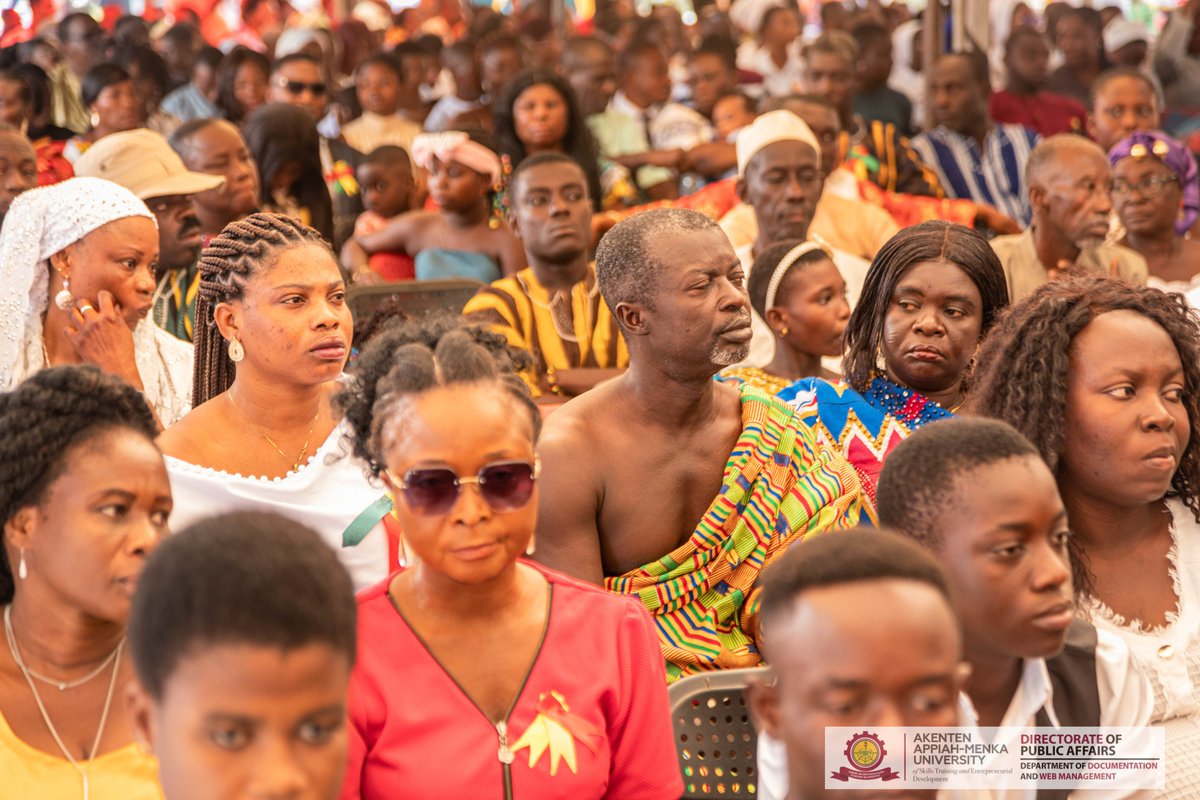 hawking_glow's tweet photo. Thread 1/4
AAMUSTED 4TH CONGREGATION
Relive some exciting moments of the Fourth Congregation. Thousands thronged the Ceremonial Grounds at the Kumasi Campus for Day 2 of the four-day ceremony.
Enjoy
Congratulations!!!
#aamustedcongregation #aamusted https://t.co/mgNrwxNDHs