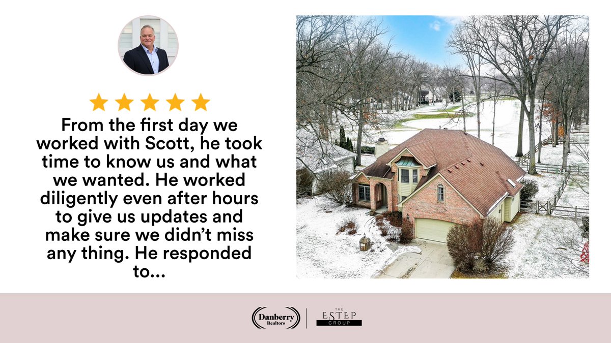 My latest RateMyAgent review in Holland.
OH 2014004237
rma.reviews/kcncyvtqm3h8

...
#ratemyagent #realestate #The_Danberry_Co