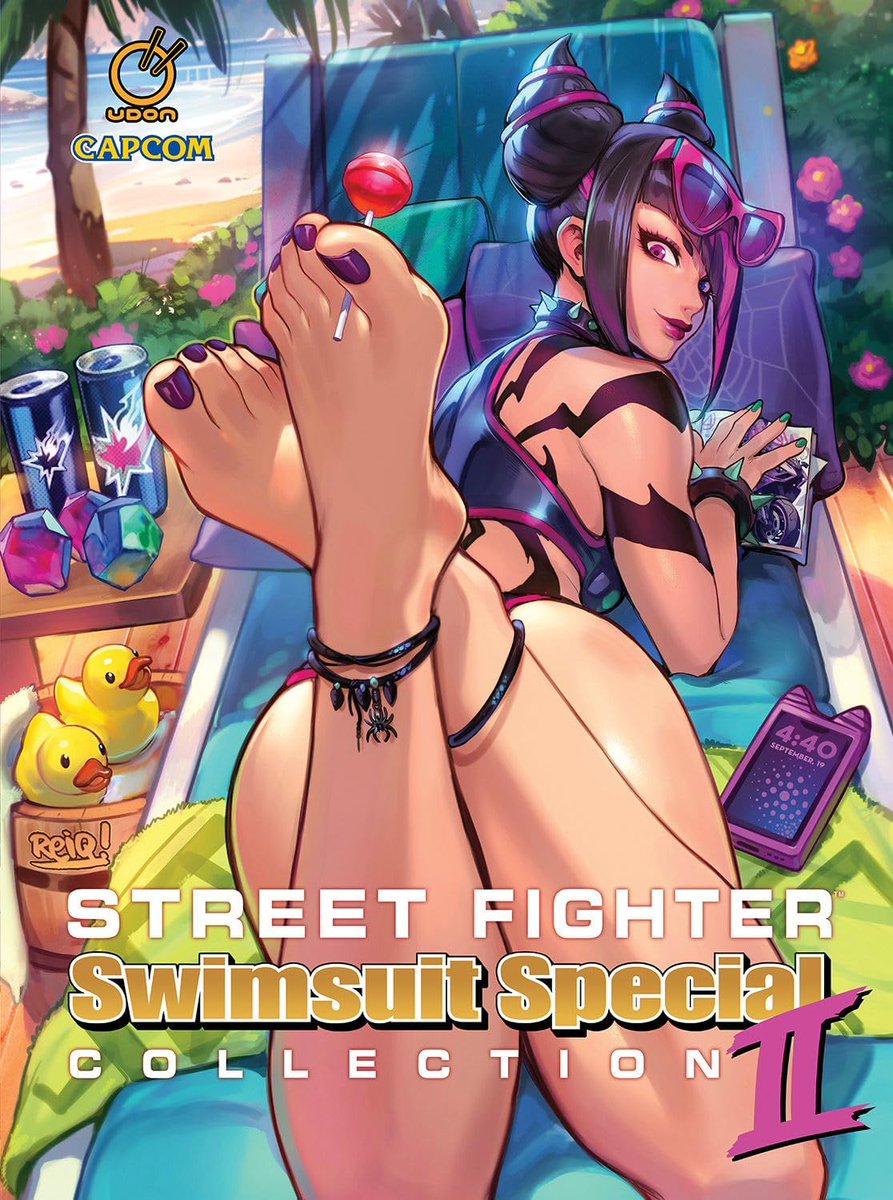 VideoArtGame's tweet image. Street Fighter: Swimsuit Special Collection II
