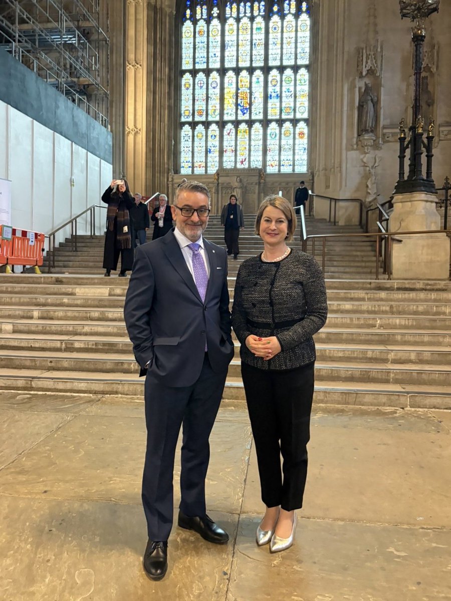 PaulCalandra's tweet image. A great conversation today with MP Helen Hayes, Chair of the UK House of Commons Education Select Committee, on our shared priorities to improve student outcomes.