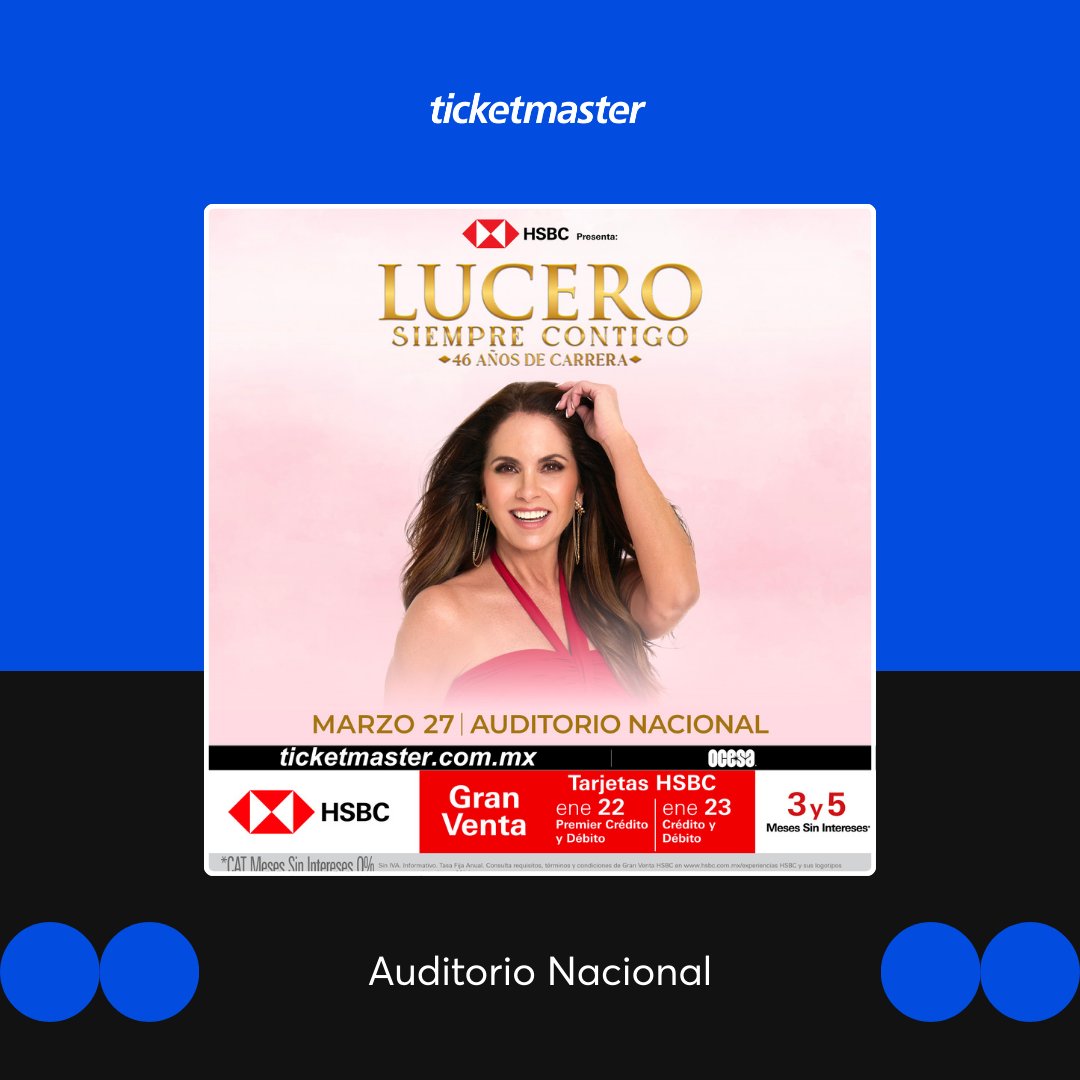 Ticketmaster México tweet media