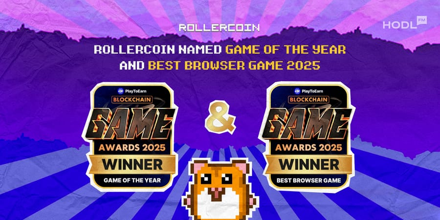 rollercoin_com's tweet image. 🏆 THIS BRINGS A SMILE TO OUR FACES 🐹
Winning the PlayToEarn Blockchain Game Awards 2025 was truly incredible.

This achievement reflects years of constant building.
And the support of a hardcore global community. 🤘

We put the F in FREAKING FUN.
💬 When did you start playing…