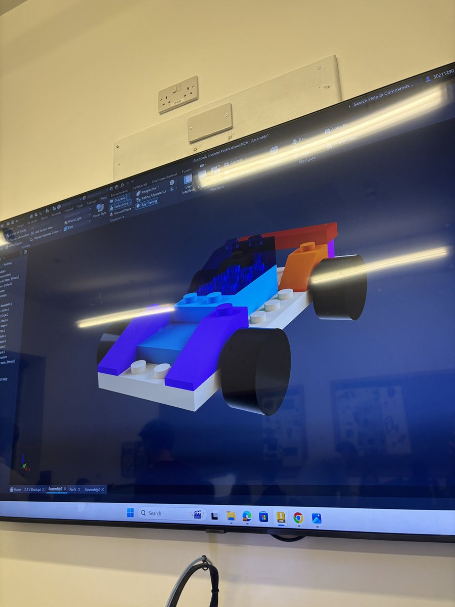 A great day at NCL Motherwell campus with some of our S2 pupils for their CAD workshop!