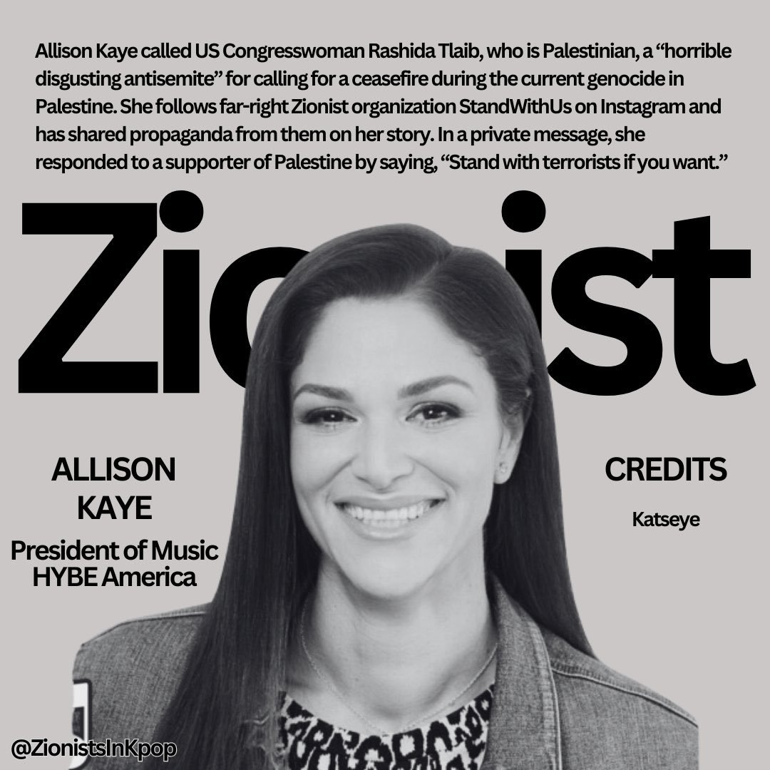 Saying this while knowing full well you hybe stans idolize a fraudulent company funded and run by zi0ni$ts... just shameless!!!😭😭🤮