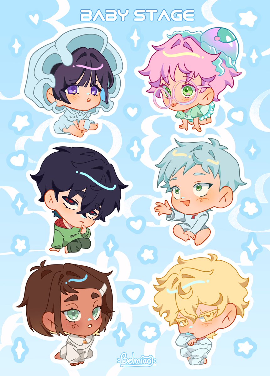 I wanna get the baby stage blind boxes 😭
#ALNST