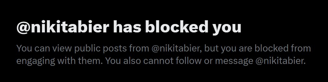 The more tech bros block me the better