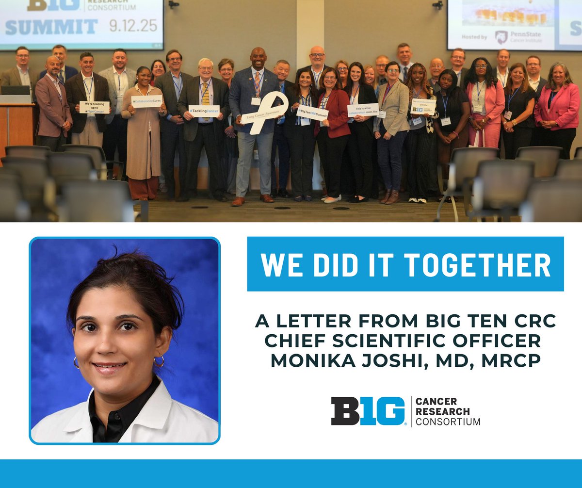 Big Ten Cancer Research Consortium tweet media