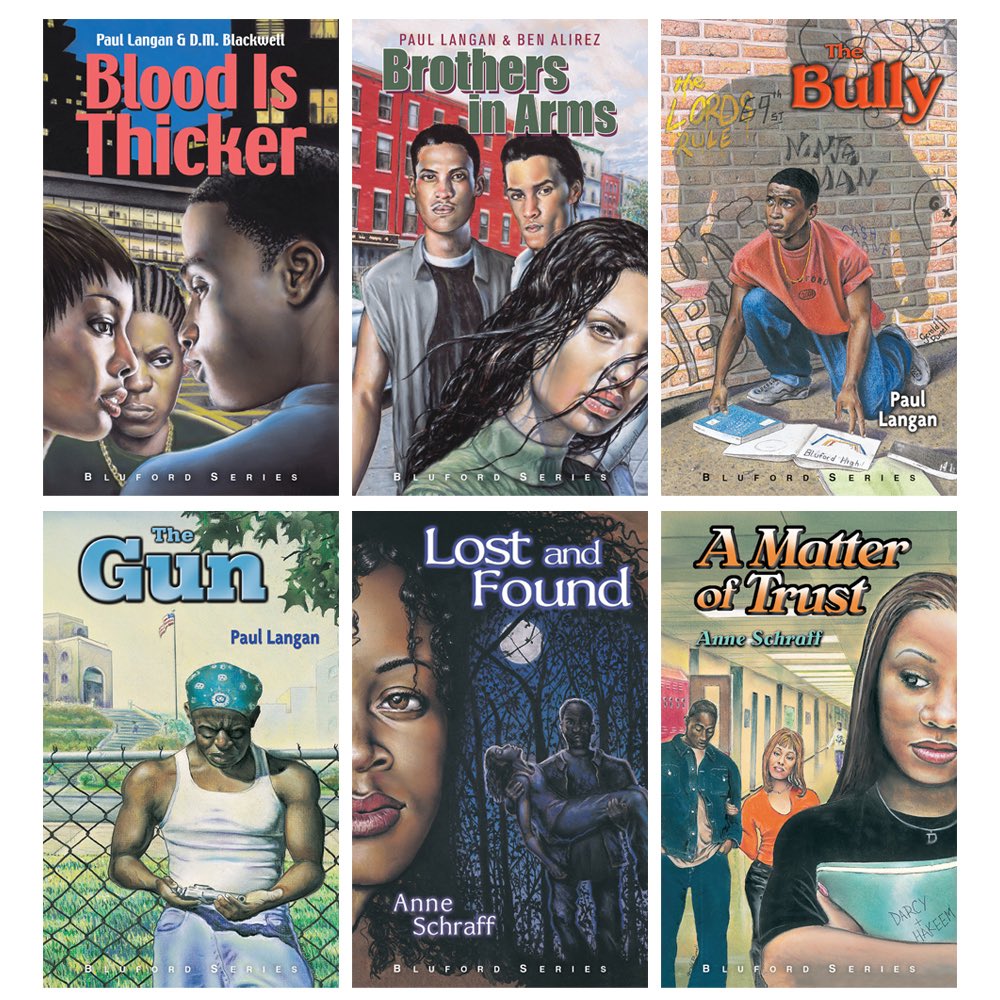 hoodopulence's tweet photo. Can we also make sure the teens are reading the Bluford Series (not sure why this hasn’t been adapted to a tv series yet) https://t.co/RqBsxQ92Sk
