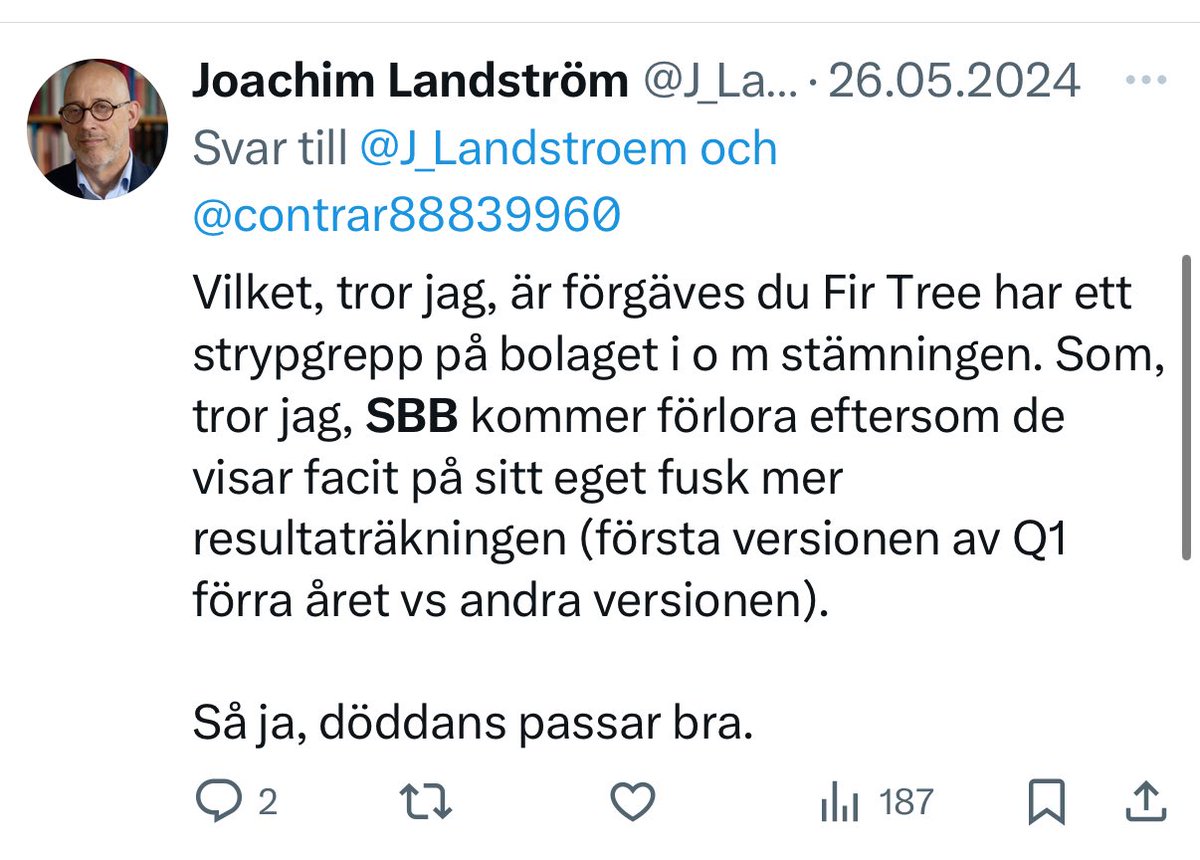 <a href="/contrar88839960/">contrarian</a> <a href="/J_Landstroem/">Joachim Landström</a> En riktig tänkare. Skulle vara kul att titta in på någon av hans föreläsningar. Är det grundkursen han kör?