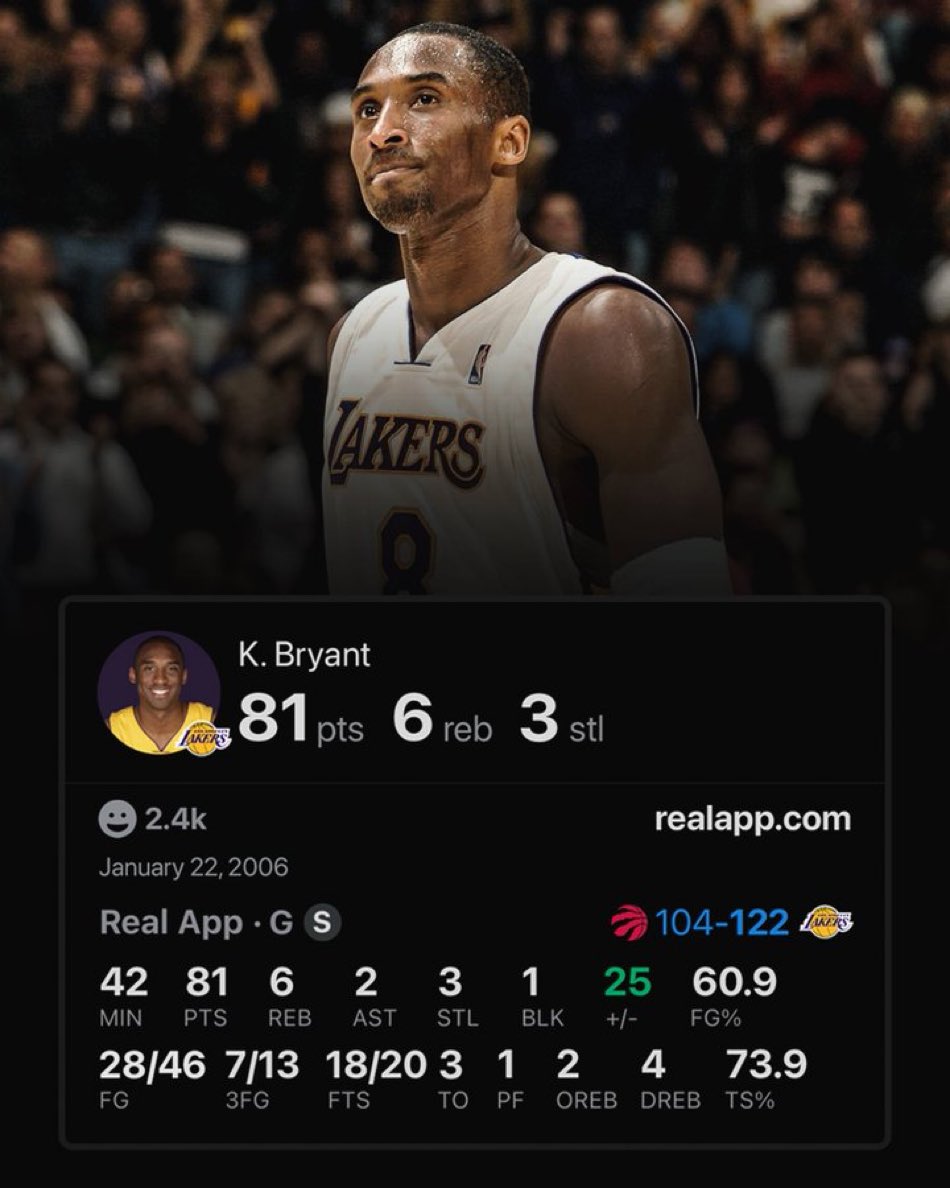 There will never be another.