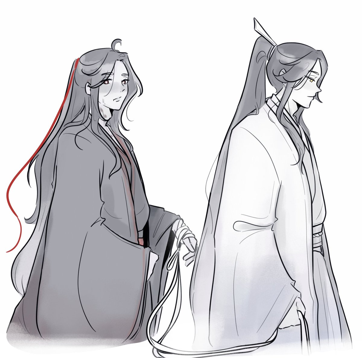 ccoralilj's tweet image. hanguang-jun got his birthday present #wangxian